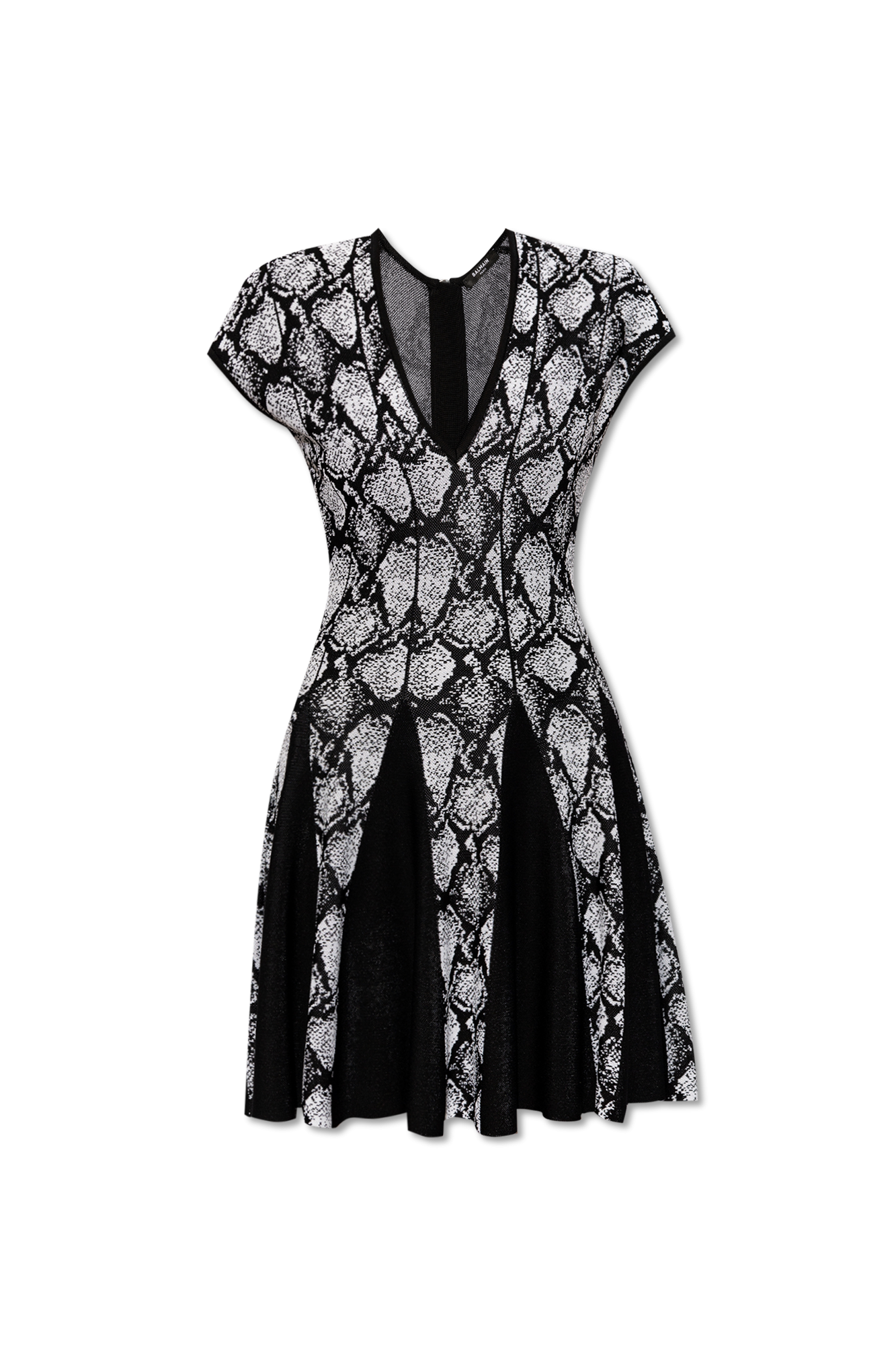 Black Jacquard dress Balmain - Vitkac Canada